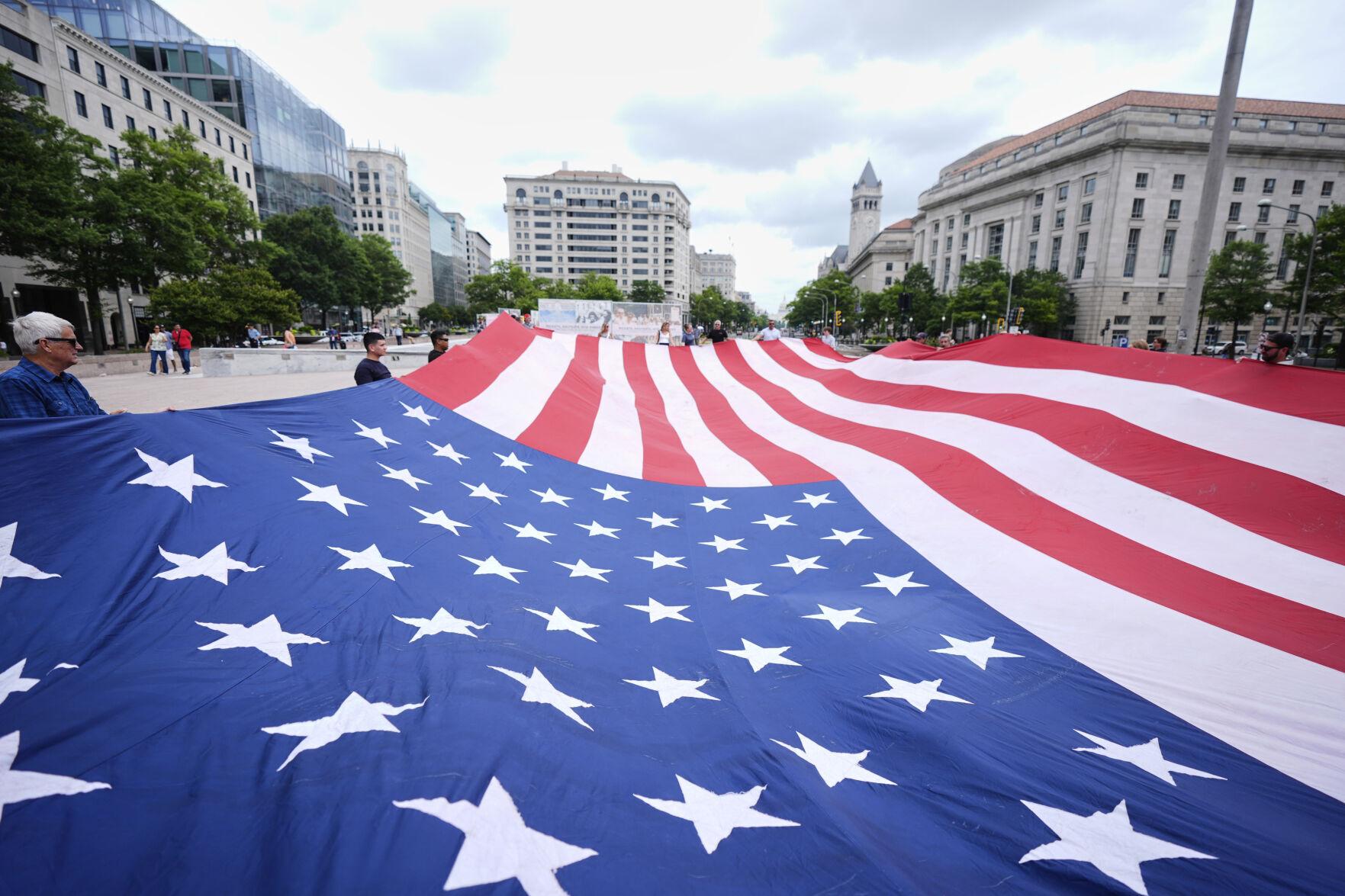 APTOPIX Trump Military Parade